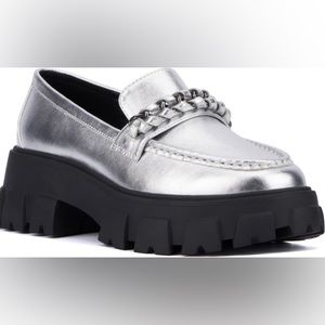 Fashion to Figure chunky heel loafers 10 Women’s (WW)